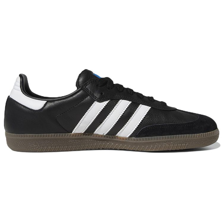 Adidas Samba ADV Schwarz Weiß Gummi Herren Sneaker Core-Black Cloud-White Gold-Metallic GW3159
