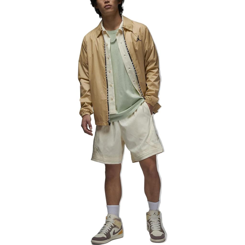 Jordan Jackets Men's Khaki Lapel Moderate Other DX9688-277