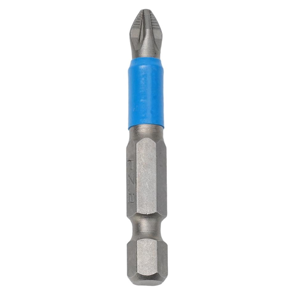 Screwdriver Bit 1pc 50mm Alloy Steel Hardness Magnetic