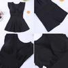 Women's One-Piece Conservative Skirt Swimsuit
