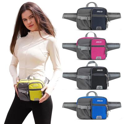 New Large Capacity Fitness Waist Pack with Water Bottle & Phone Holder for Outdoor Sports and Travel