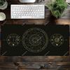 Art Moon Tarot Card Mouse Pad HD Black PC Gamer Constellation XXL Kawaii Accessories Big Carpet Home Office Setup Desk Mousepads