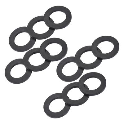 12X Flat Washer Plane Spacer Insulation Gasket Long-lasting No Leakage Household Accessories Ring Small Sealer