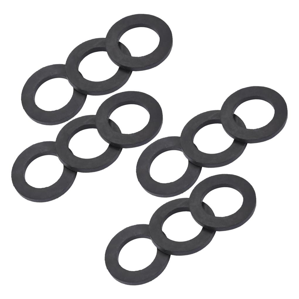 12X Плоская шайба Плоская прокладка Изоляционная прокладка Долговечная Без протечек Бытовые аксессуары Кольцо Маленький уплотнитель