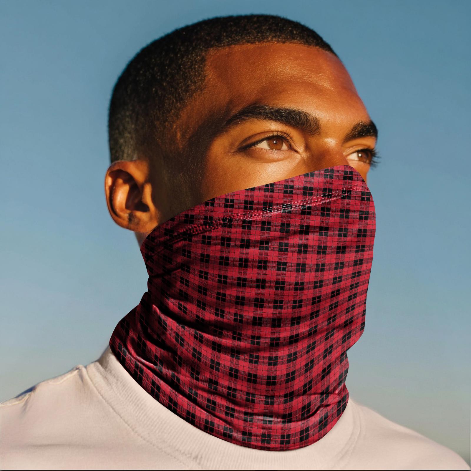 

Уличная маска от солнца для велоспорта, рыбалки, анти-ультрафиолетовая бандана, солнцезащитная повязка на шею One Size красный