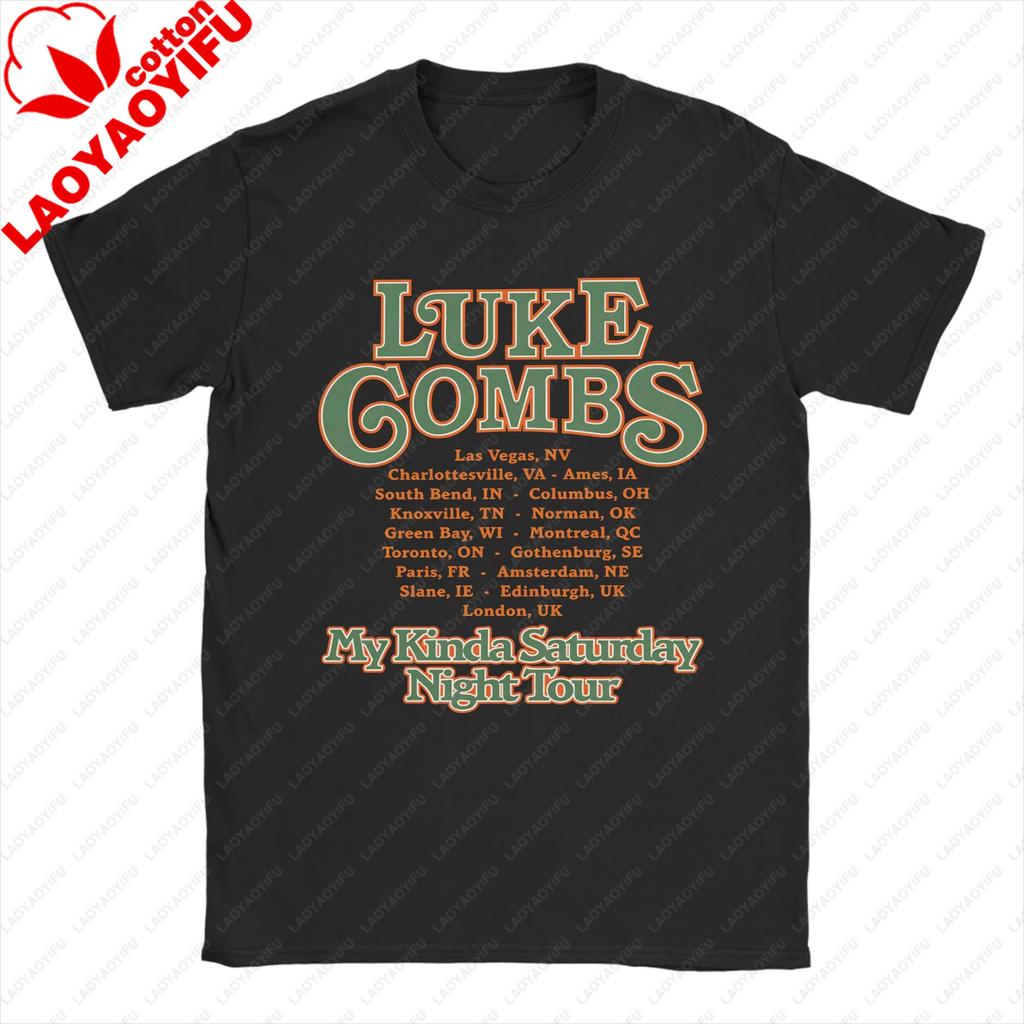 Luke Combs 2026 Unisex T Shirt Unisex Short Sleeve Tee Causal Tops Clothes Female Y2k Tops