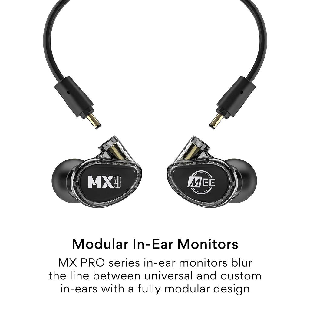 MEE audio MX3 PRO BK wired earphones in-ear