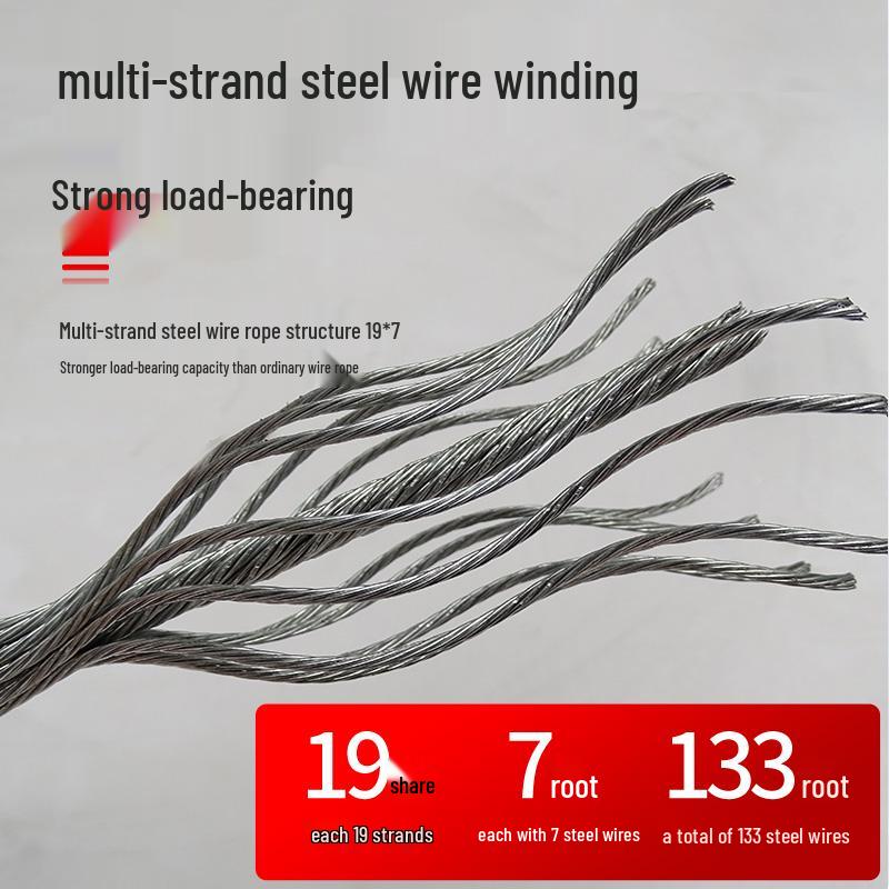 Anti-Rotation Steel Wire Rope with Soft Core for Electric Hoist and Outdoor Crane Use