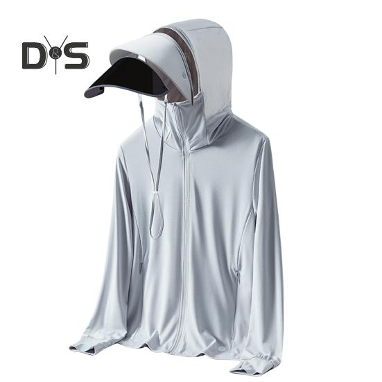Women's Sun Protection Hoodie Jacket UV Blocking Long Sleeve Cooling Sun Shirt Casual Windbreaker Sportswear for Summer Outdoor Hiking
