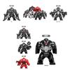 Neue Anime-Figur Spider Venom Puppe Mini-Action-Spielzeug Bausteine für die Fantasie von Kindern