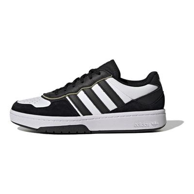 Originals Courtic Comfortable Versatile Non-Slip Durable Low-Top Skate Shoes Unisex Sneakers Black White JS3034