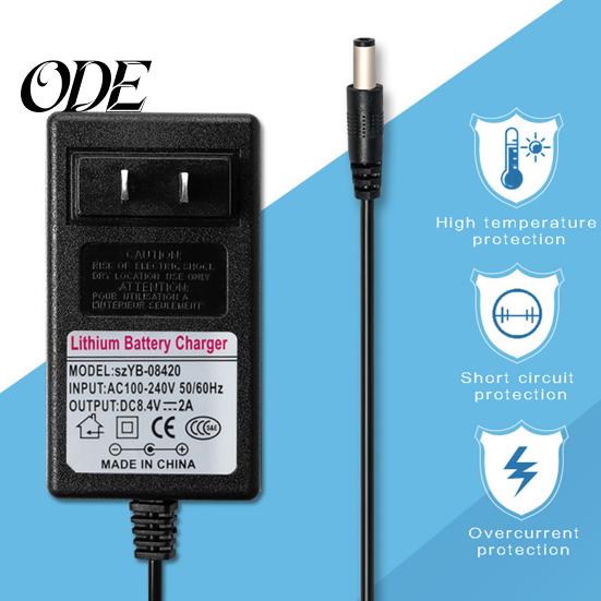Adapter Zubehör Batterieladegerät Umweltfreundlich Einfach zu bedienen Stromversorgung ABS Strom für Laufrad