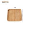 Serviertablett-Set aus Bambus im japanischen Stil
