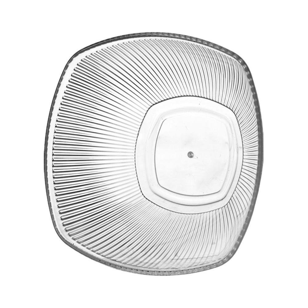 Square Acrylic Snack Bowl 400ml