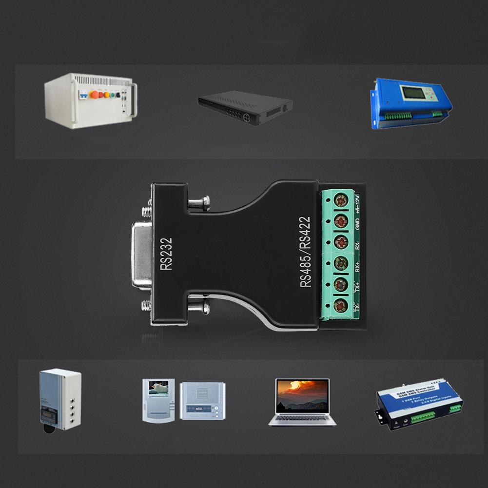 RS 232 To 485 422 Adapter Cascadable 16 32 Devices Converter for Attendance Machines