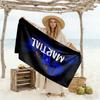 Football Player Session Beach Towel Quick-Dry Soft Microfiber Comfortable Lightweight Perfect for Traveling Yoga Camping and Swimming