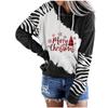 Women's Cute  Print Sweatshirt Long Sleeve Round Neck Casual Tops Shirts