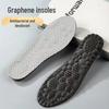 Graphene Insoles with Poop-Stepping Feel, Massage, Shock Absorption, Comfortable, Breathable, High Elasticity, Arch Support, Anti-Fatigue.