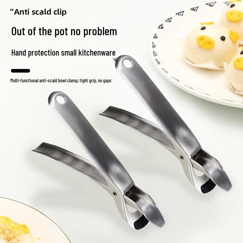 Anti-Scald Bowl & Dish Gripper Clips - 2 Pack
