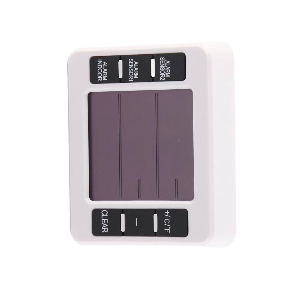 Room Thermometer Large Screen Celsius Fahrenheit Switch Highest Lowest Record Humidity Sensor for