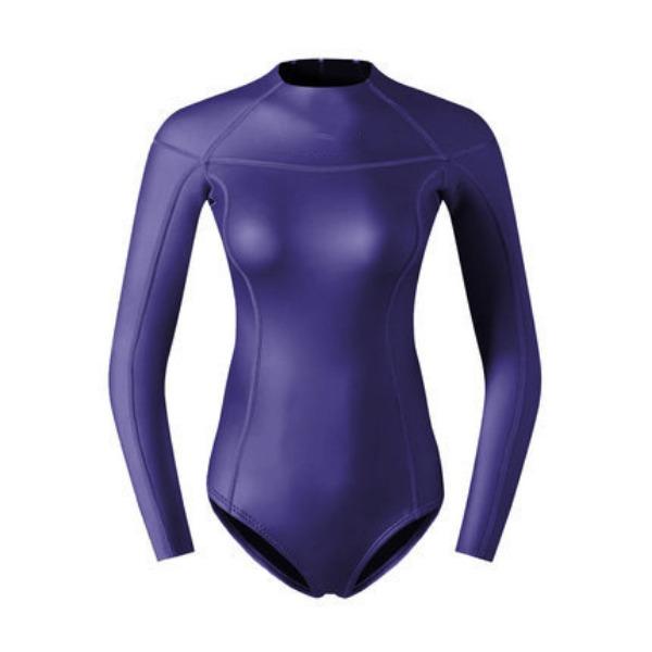 2Mm Bikini Free Diving Wetsuit Surf Suit One-Piece Swimsuit Colorful Titanium Wetsuit Back Hollow