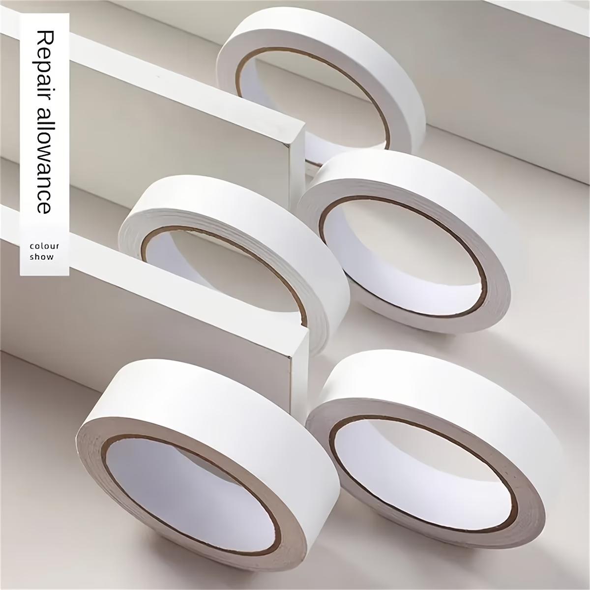 

1PC 10m/393.7inch Wood Grain Stickers For Home Use Self-Adhesive Renovation Covering Repairing Wall Gaps Border Decoration Seam 1.5cm білий