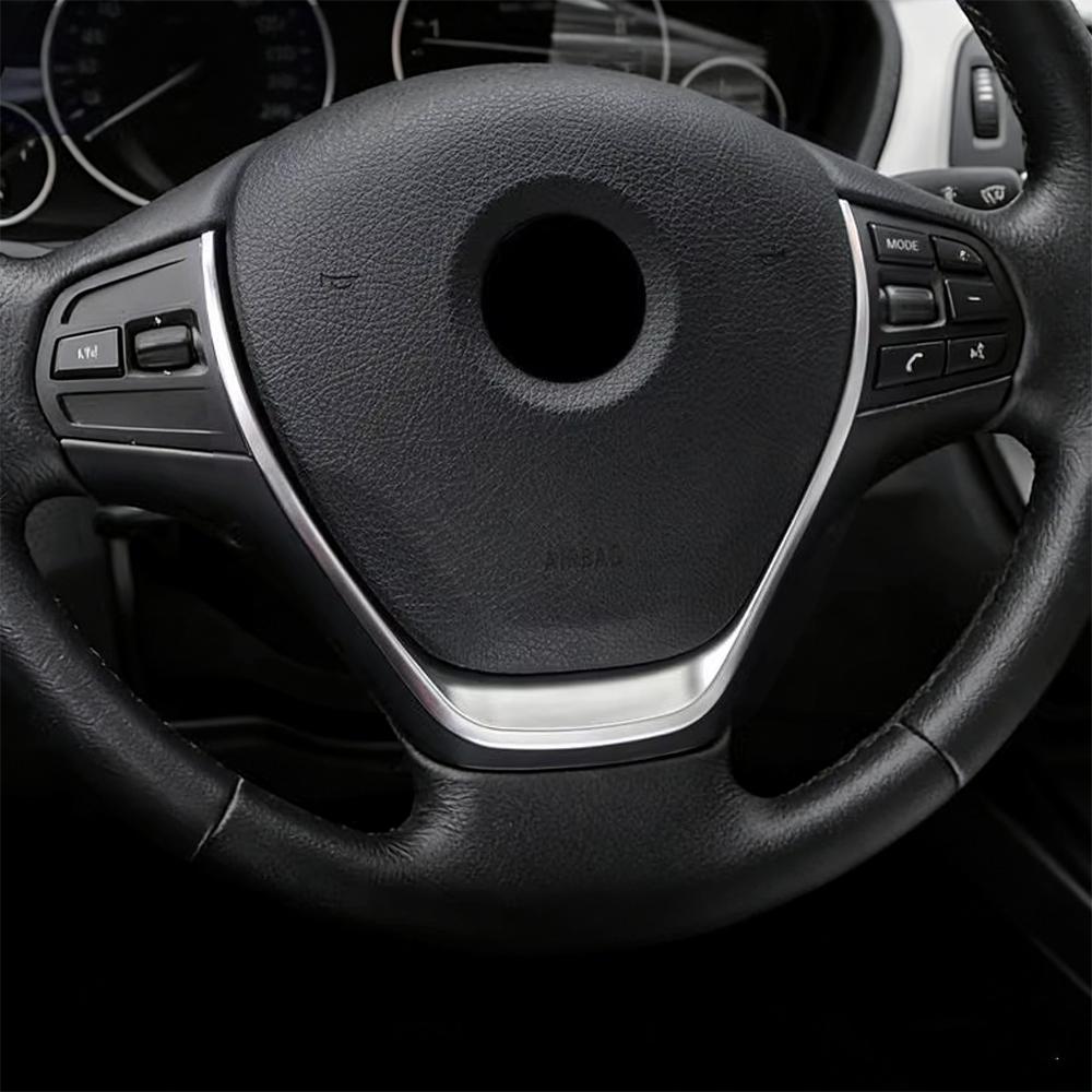 For BMW 3 Series F30 F32 F34 F36 2013-2016 2017 2018 2019 Steering Wheel Sticker Cover Decoration Trim Car Interior Accessories