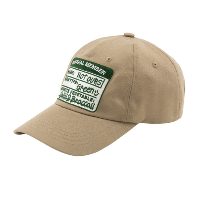 NOT OURS Official Membership ball cap| Beige