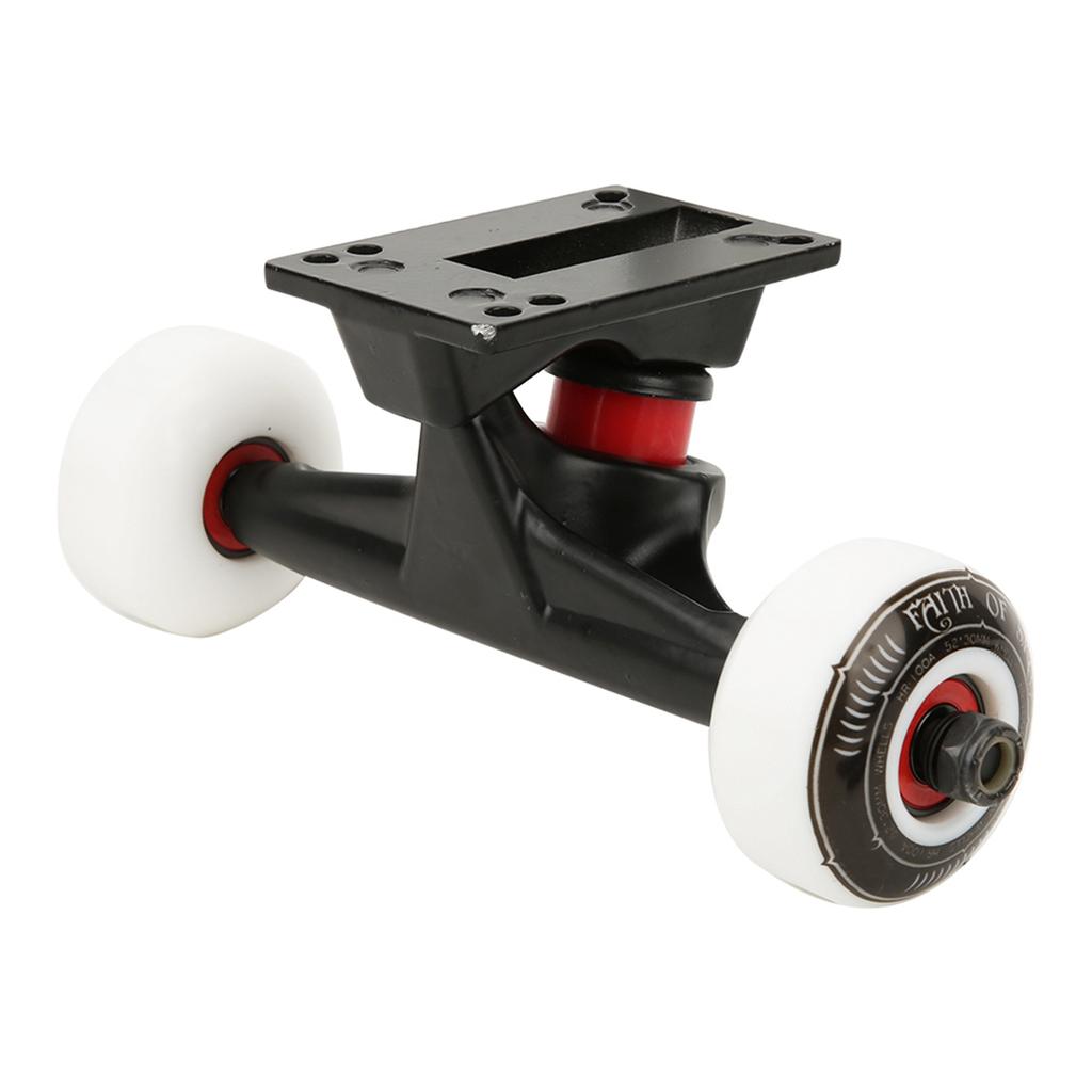 Quality Double Warped Skateboard Wheel Bracket Bridge Set Kit Accessory Combination