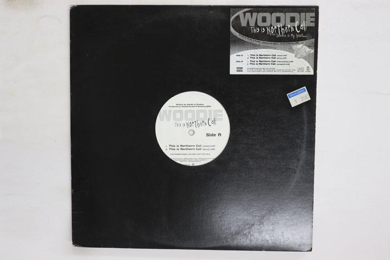 

12-дюймовая пластинка WOODIE Северная Калифорния KOC128187 KOCH RECORDS 2001 США Рэп Хип-Хоп R&B Б/у