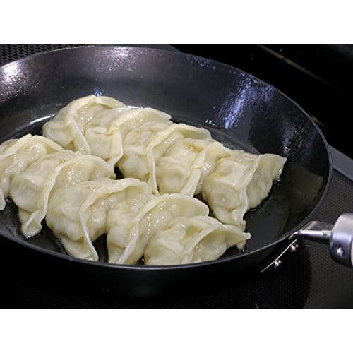 River Light Goku JAPAN Thick Iron Frying Pan, 28cm, Iron Nitride Finish, Induction Compatible, Rust Resistant, Made In Japan, J2328