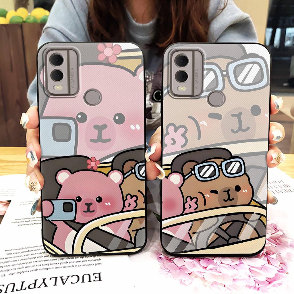 Cartoon Protective Phone Case For Nokia C22 Back Cover Phone Pouch Soft Case Anti-knock Durable Anti-dust Fashion Design