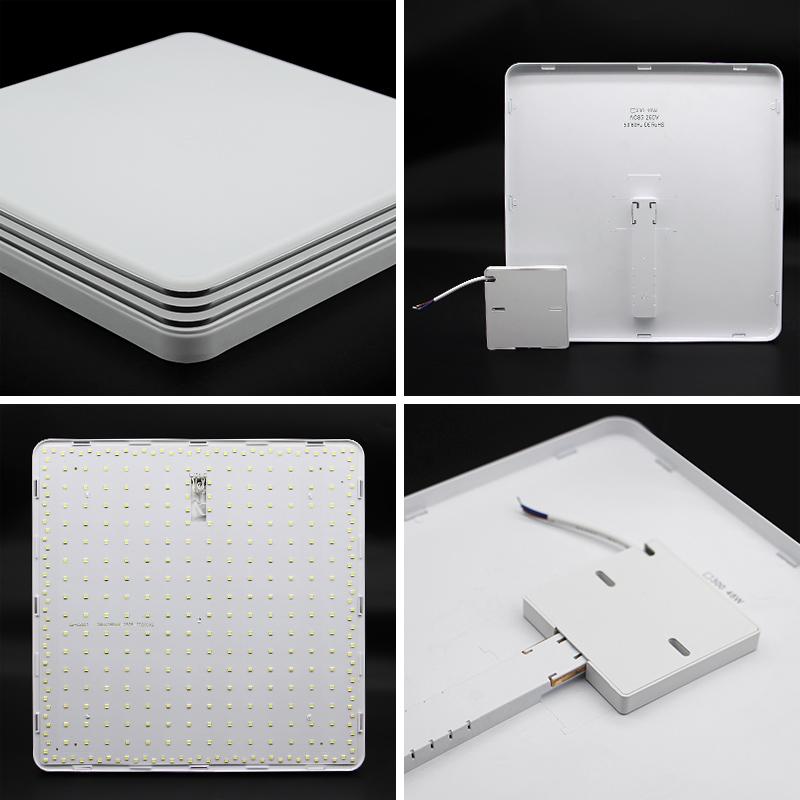 Led Ceiling Lamp Square Lights Panel Light 48W 36W 24W 18W 220V 110V for Home Bedroom Kitchen Living Room Lightings Decoration