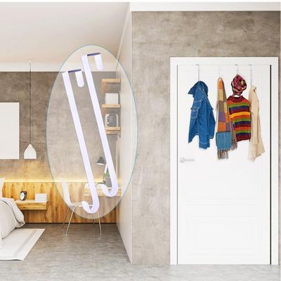 Wieszak na wianek na drzwi wejściowe, odporny na rdzę, korozję, mocny, nośny, łatwy w użyciu, świąteczny, halloweenowy, wieszak na wianek na drzwi