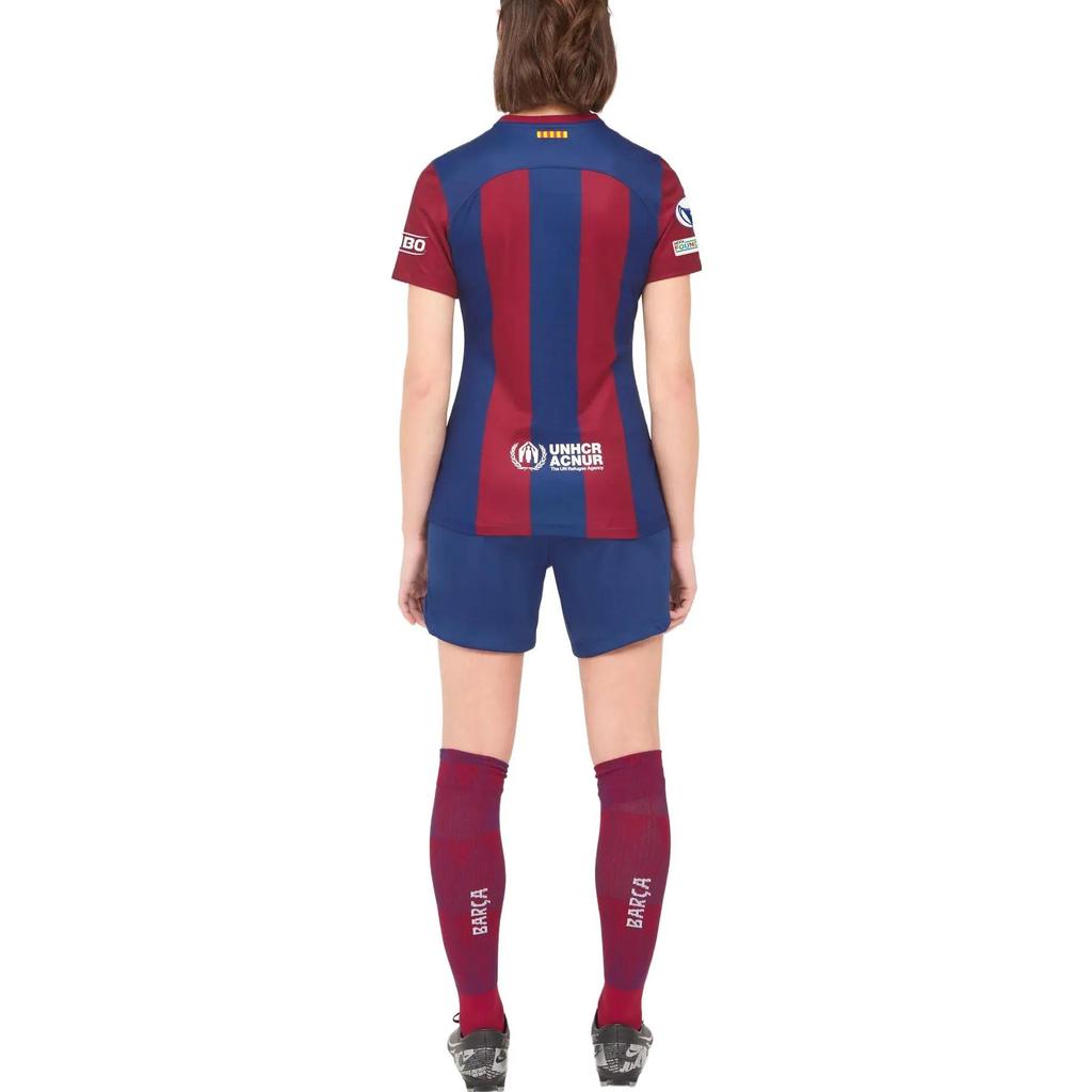 Nike FC Barcelona Soccer Jersey Fan Edition Women's (Unisex) Soccer Jerseys DX2729 456