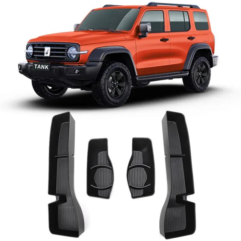 For GWM WEY Tank 300 Door Slot Storage Box Door Side Storage Pad Car Interior Modification Accessories Special Products Tank300