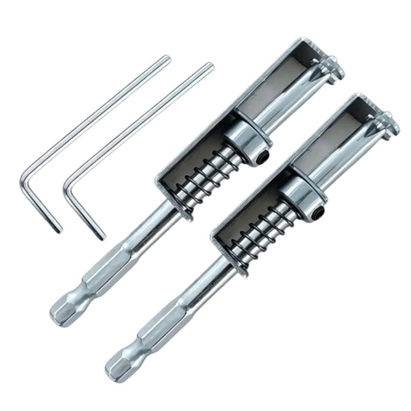 Precisions Screwdriver Bit Spring Loaded Rustproof Hex 6.35mm Shank Screw Holder Bit for Long Lastings Performances