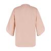 Summer New Fashion Women's Petal Sleeve Tops Loose V-Neck Chiffon Shirt