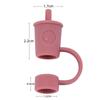Splash Proof Silicone Straw Plug Airtight Plugs Cover Creative Plugs Tips Cover  Outdoor