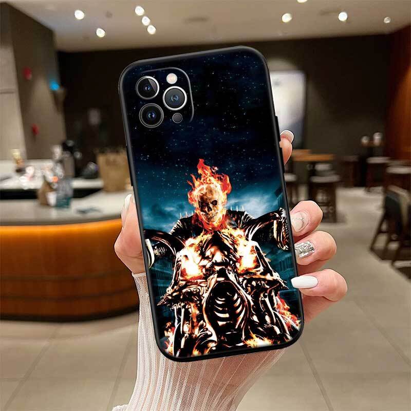 Ghost Rider Case for Samsung Note 20 10 S25 Plus Ultra Lite FE M20 M21 M30 M31 M51 A11 A26 A51 A52 A53 A56 A70 A71 A72 A73