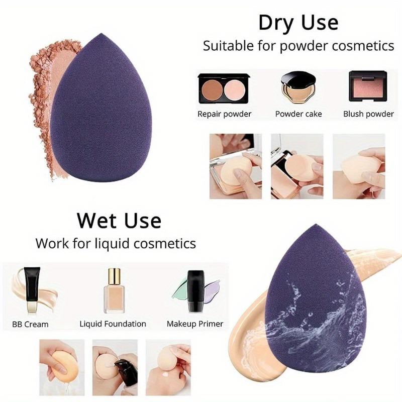 60pcs Multi-color Makeup Sponge Cosmetic Mixer Beauty Egg Soft Foundation Brush Makeup Tools