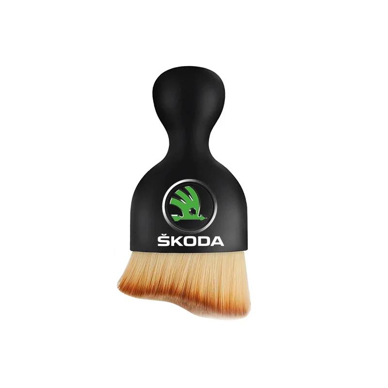 

Car Interior Cleaning Soft Brush Tool Dust Remover For Skoda Fabia Kodiaq Kamiq Superb Yeti Octavia Enyaq Rapid Karoq Derivati 1Pcs-Skoda