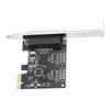 PCI Express Card 25 Pin PCIe Parallel Expansion Board for Desktop Computer Printer Port