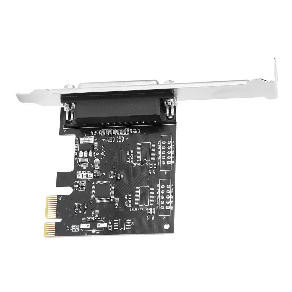 PCI Express Card 25 Pin PCIe Parallel Expansion Board for Desktop Computer Printer Port
