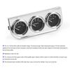 2INCH 52mm Triple gauge Kit Volt Meter Water Temp Gauge Oil press Gauge With Sensor 3 in 1 Car Gauge Kit Car Meter