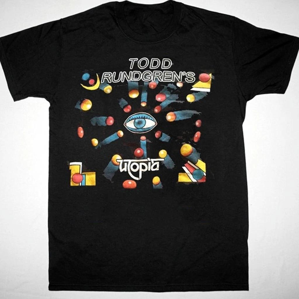 Men s and Women s T-shirts New Todd Rundgren Utopia Tour Cotton Unisex S-5XL Shirt BS7 XXL