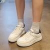 Little White Shoes Women's Spring and Autumn 2025 New Thick Baseplate Shoes Versatile Small Height Increase Casual Sports Muffin Shoes