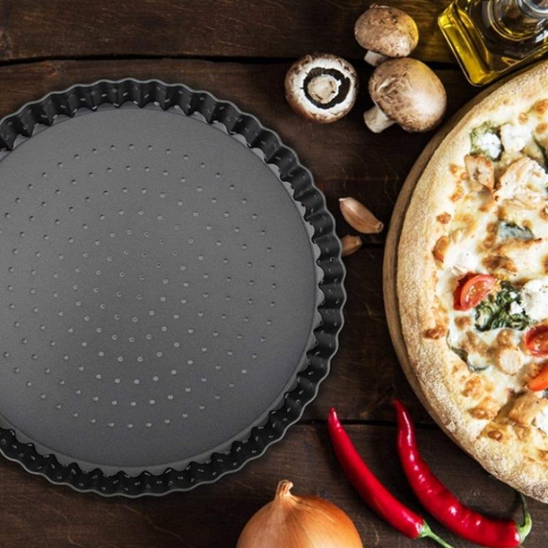5/8/9inch Perforated Cake Pan PIZZA Pan Non-Stick Fruit Pie Cake Molds Baking Pan Bottom Baking Tray Bakeware Tools