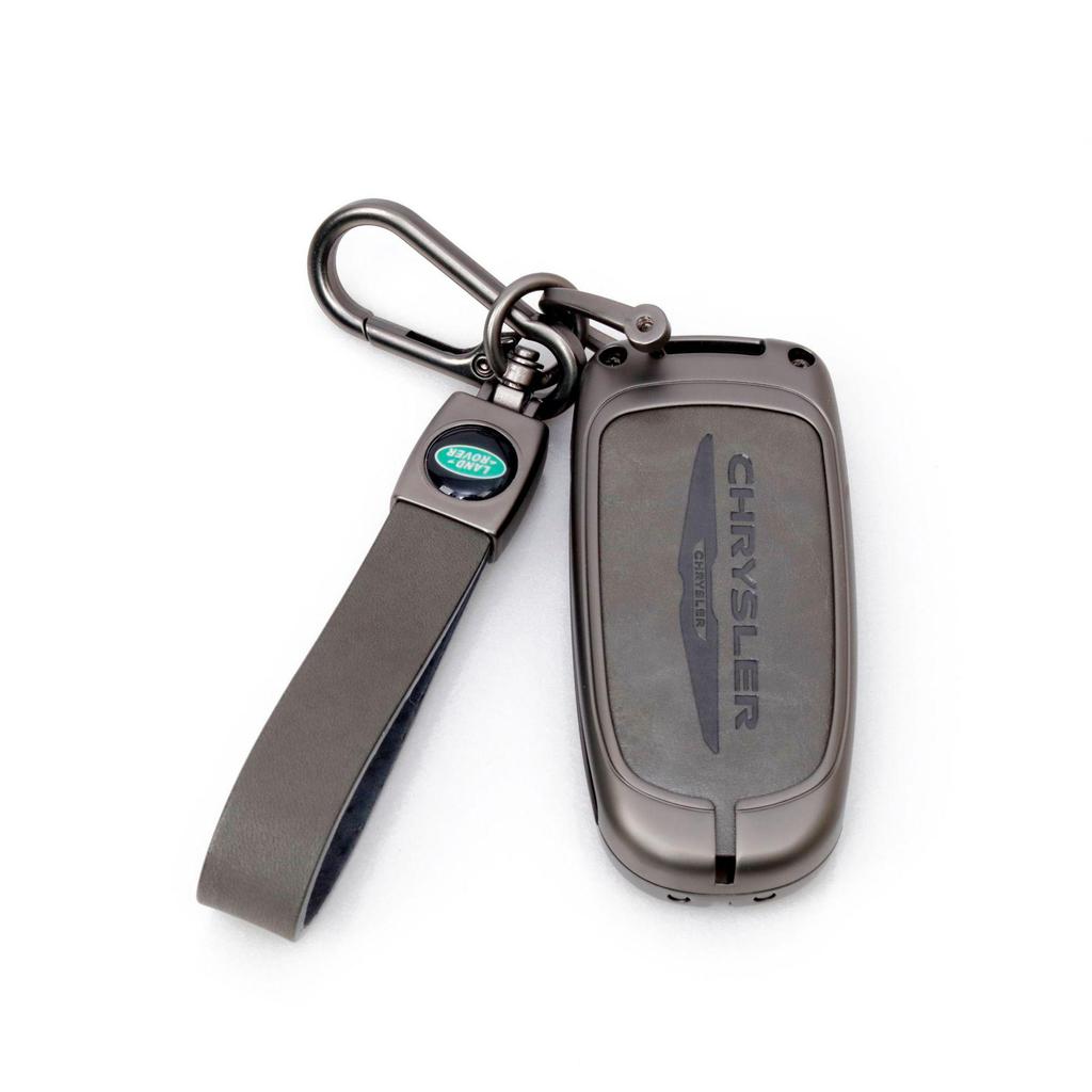 Chrysler 300C Genuine Leather Key Case for 2012-2016 Models, Sebring, Grand Voyager