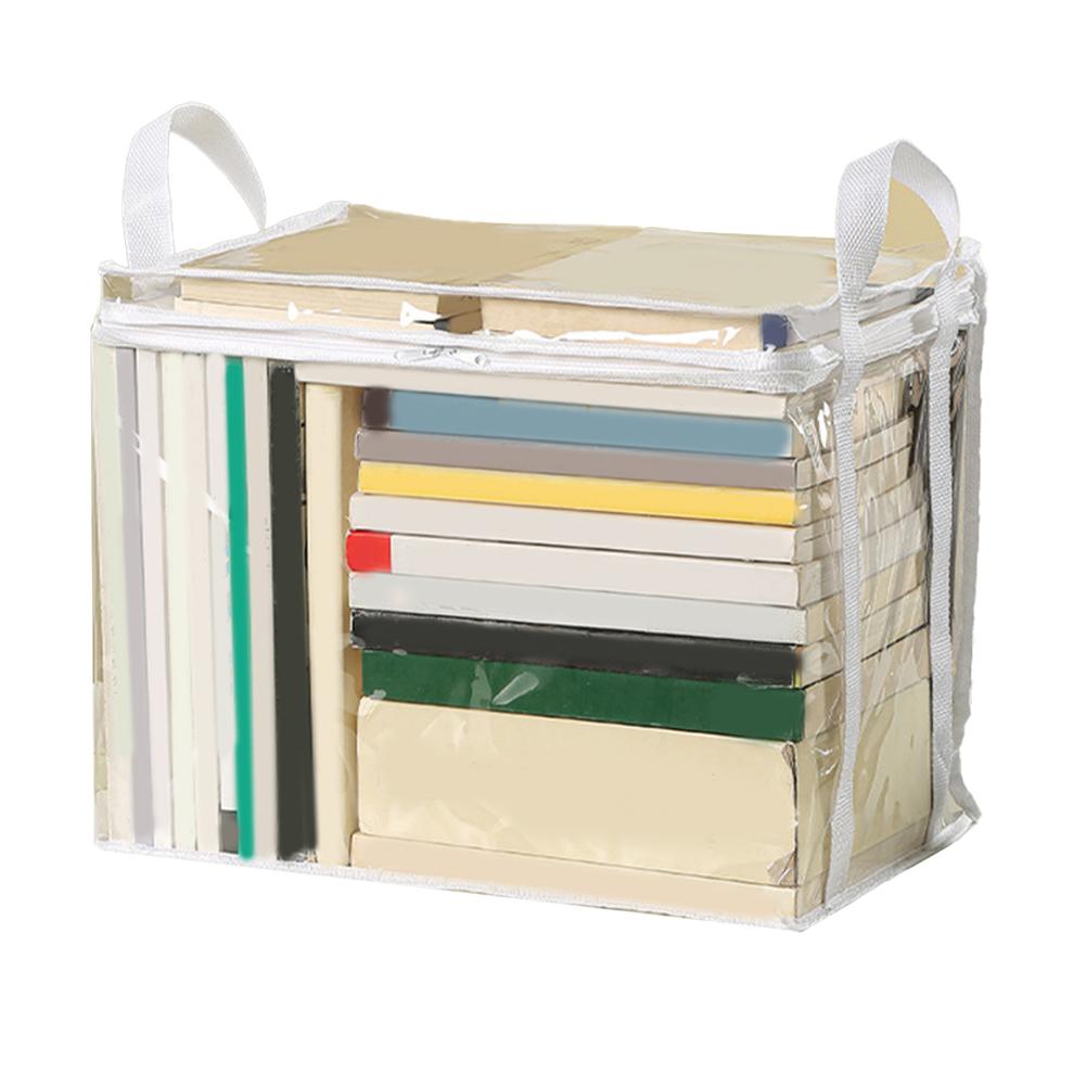Foldable Book Box Student Organization Waterproof Storage Maximize Living Space